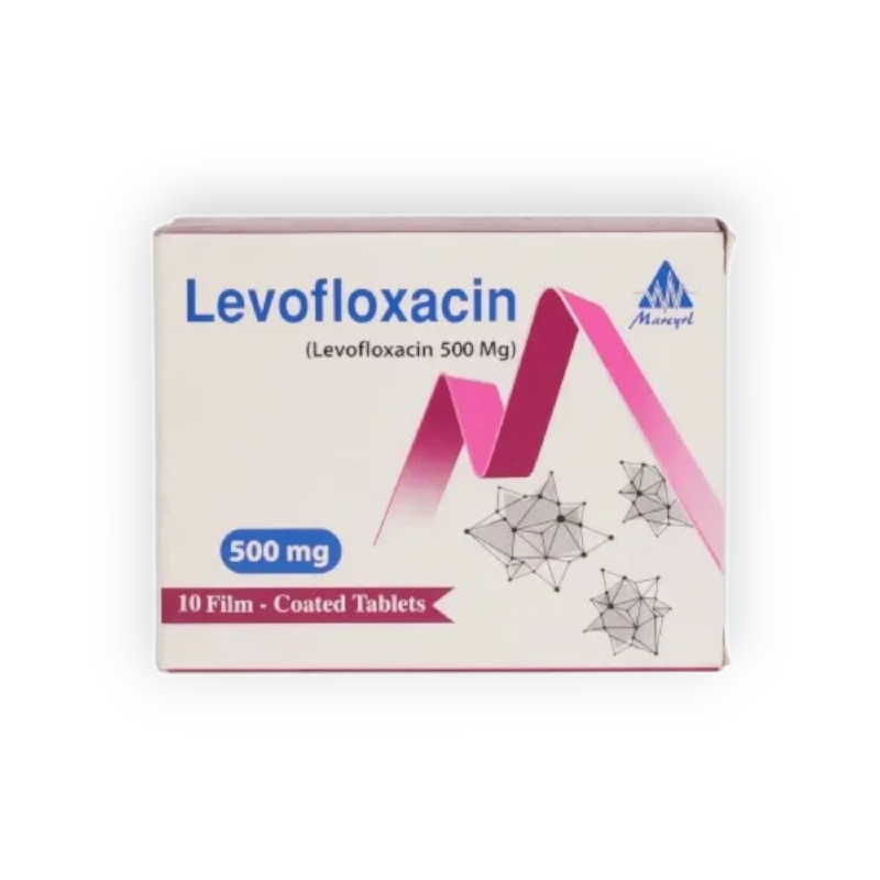 LEVOFLOXACIN 500MG 10 TAB-MARCYRL