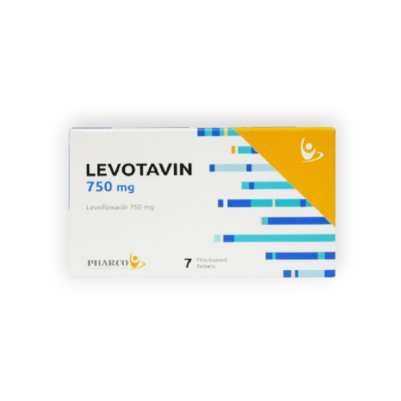 LEVOTAVIN 750 MG 7 TAB