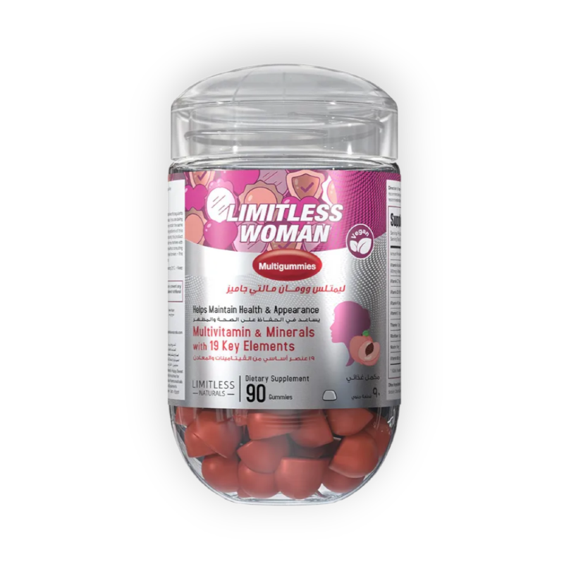 LIMITLESS WOMAN  MULTIGUMMIES 90 GUMMIES