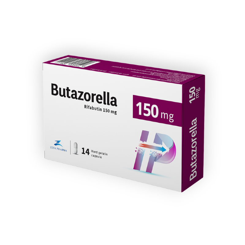BUTAZORELLA 150 MG 14 CAP