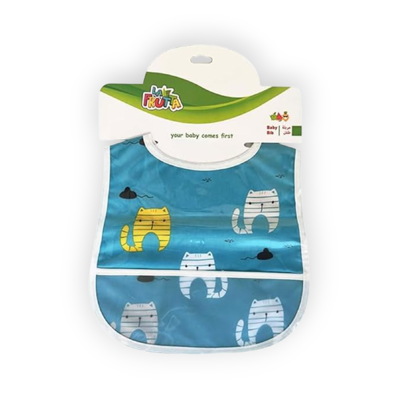 LA FRUTTA COTTON BABY BIB 22673 بافيتة بالجيب
