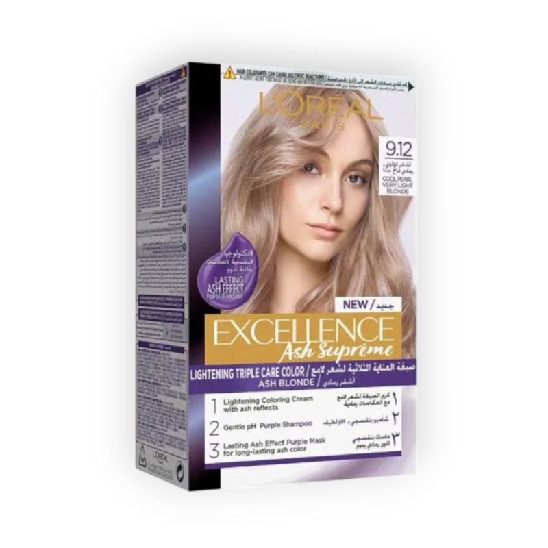 LOREAL EXCELLENCE ASH SUPREME 9.12COOL V LIGHT BLO