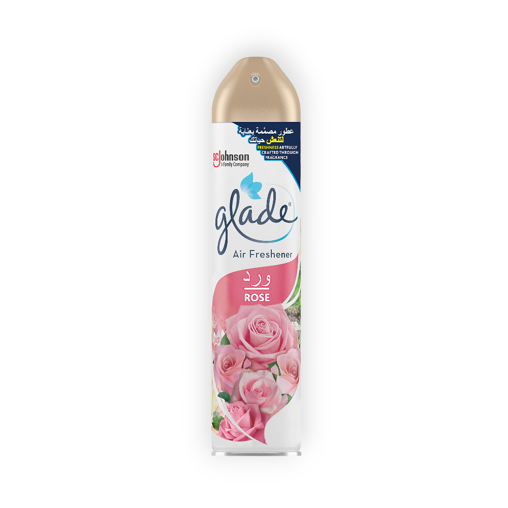 GLADE SPR. 5X1 ROSE 300ML