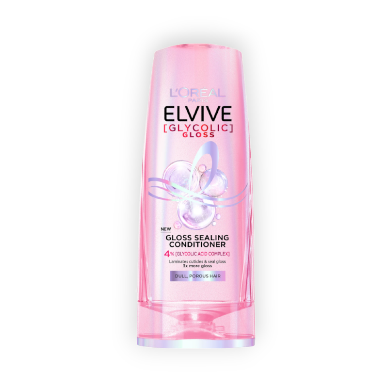 LOREAL ELVIVE COND GLYCOLIC GLOSS 360ML