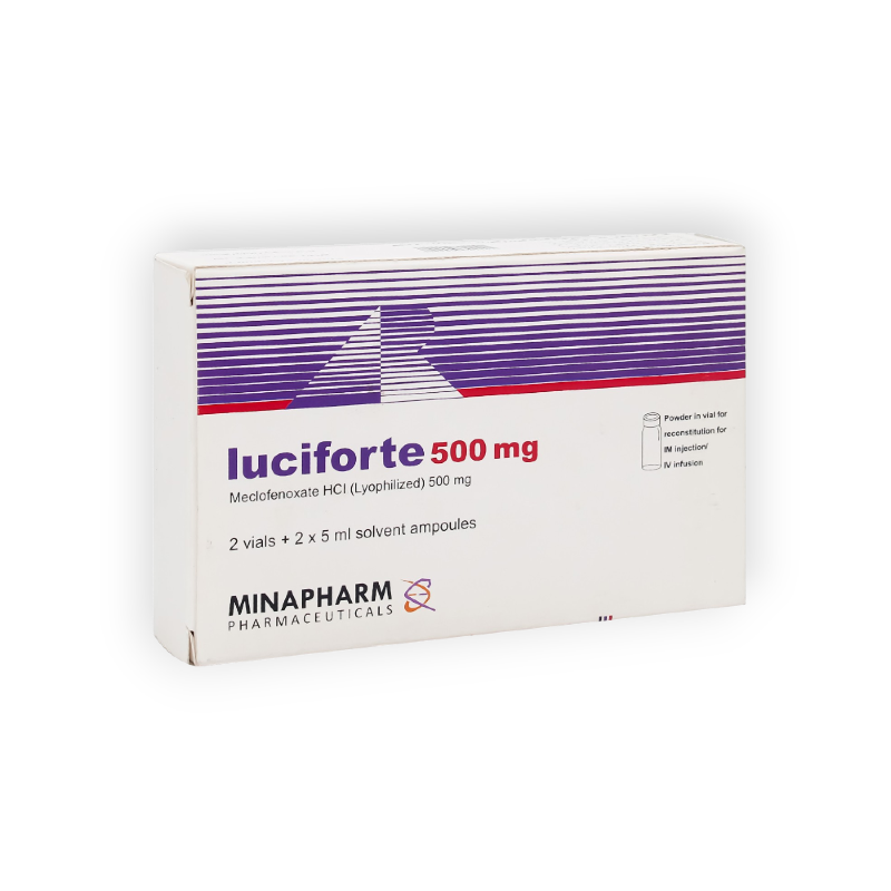 LUCIFORTE 500 MG  ( 2AMP + 2VIAL )  5 ML