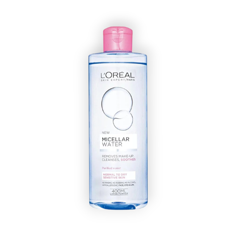LOREAL MICELLAR CLEANSING WATER 400ML