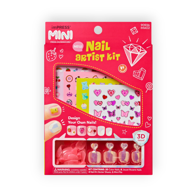 KISS IM PRESS MINI ARTIST KIT (IMA01) 26 NAILS