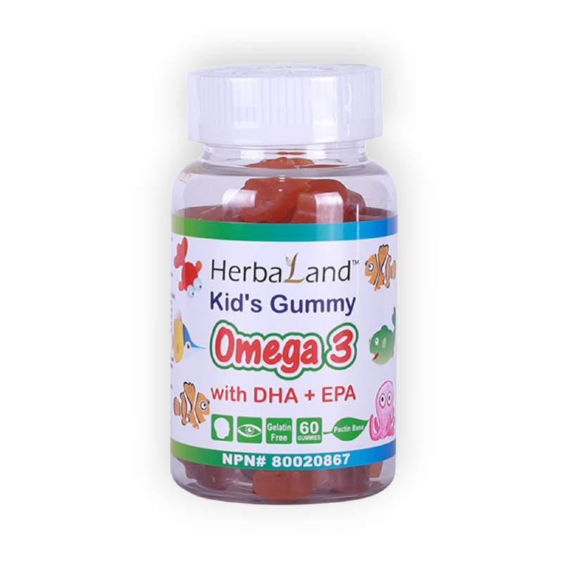 HERBALAND KIDS GUMMY OMEGA 3 60 GUMMES