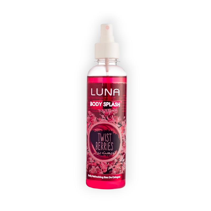 LUNA BODY SPLASH DE COLOGNE TWIST BERRIES 250ML