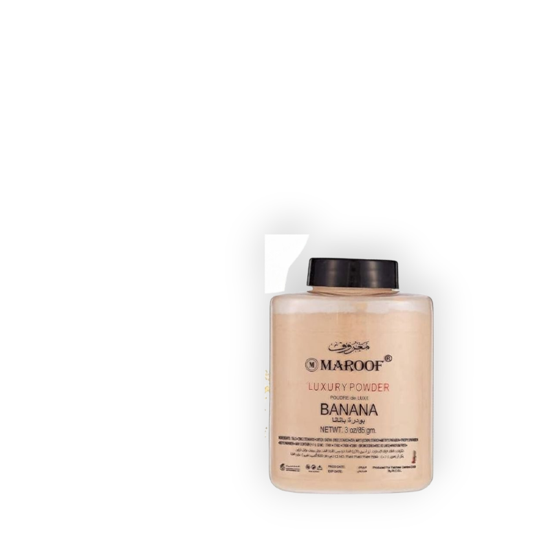 MAROOF BANANA LUXURY POWDER MEDIUM (01) 85 GM