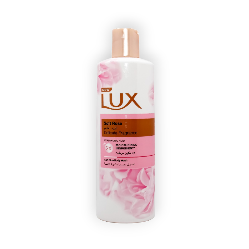 LUX SHOWER GEL SOFT ROSE 500ML