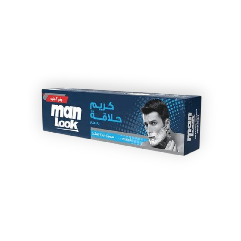 MAN LOOK SHAVING CREAM (MINT) 80GM وفر