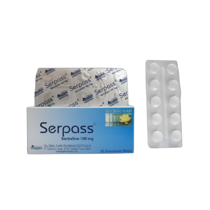 SERPASS 100 MG 20 TABLET