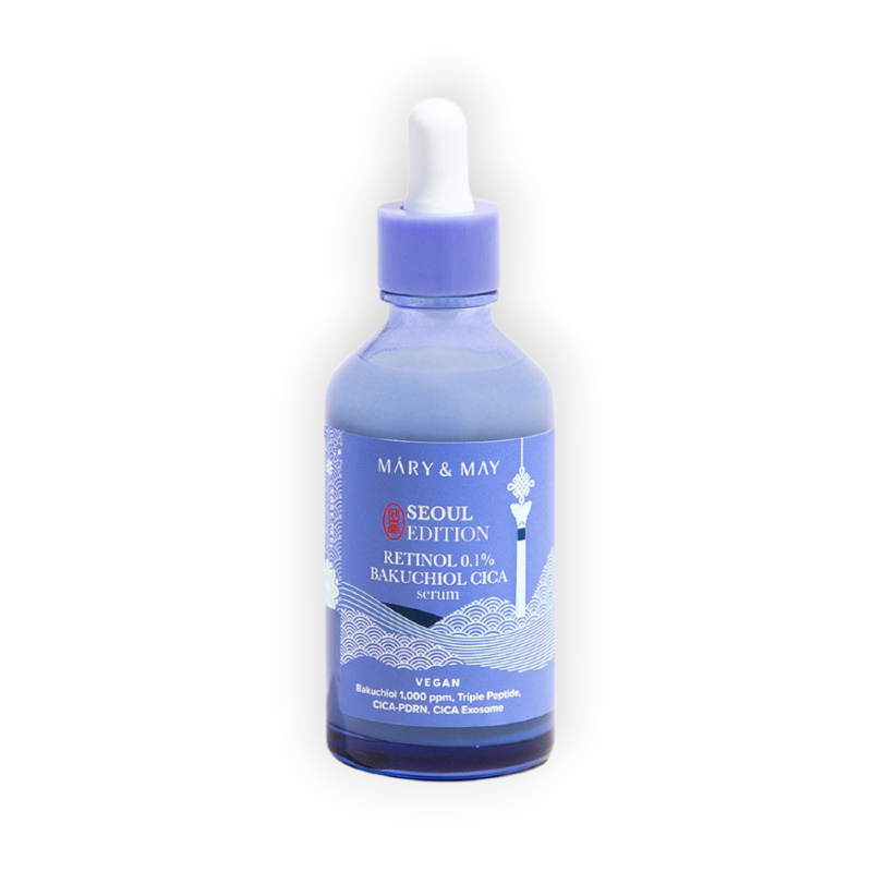 MARY&MAY REINOL 0.1% BAKUCHIOL CICA SERUM 80ML