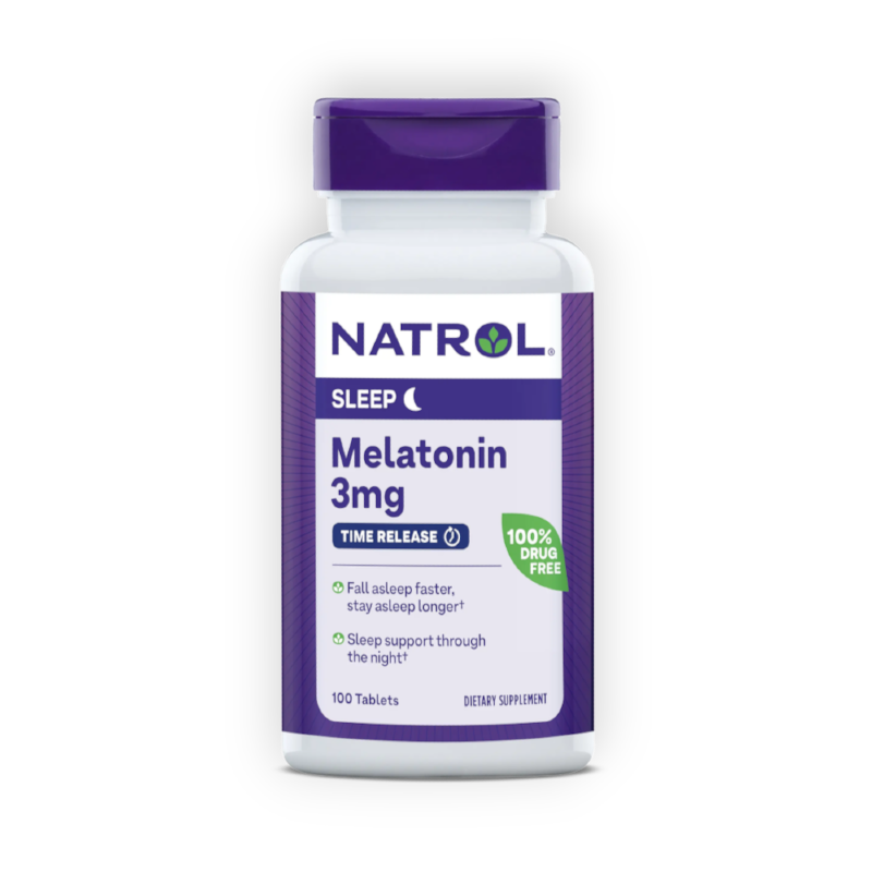MELATONIN 3MG 100 TAB (NATROL)