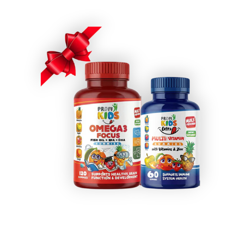 MEGAN OMEGA 3 120GUMM + PROFI KIDS EXTRA 60GUMM(OFFER)