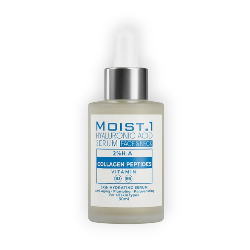 MOIST - 1 HYALURONIC ACID (2%) SERUM 30ML