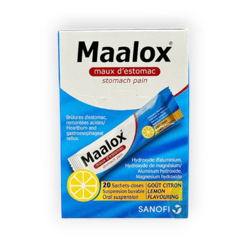 MAALOX LEMON 20 SACHETS س.ج