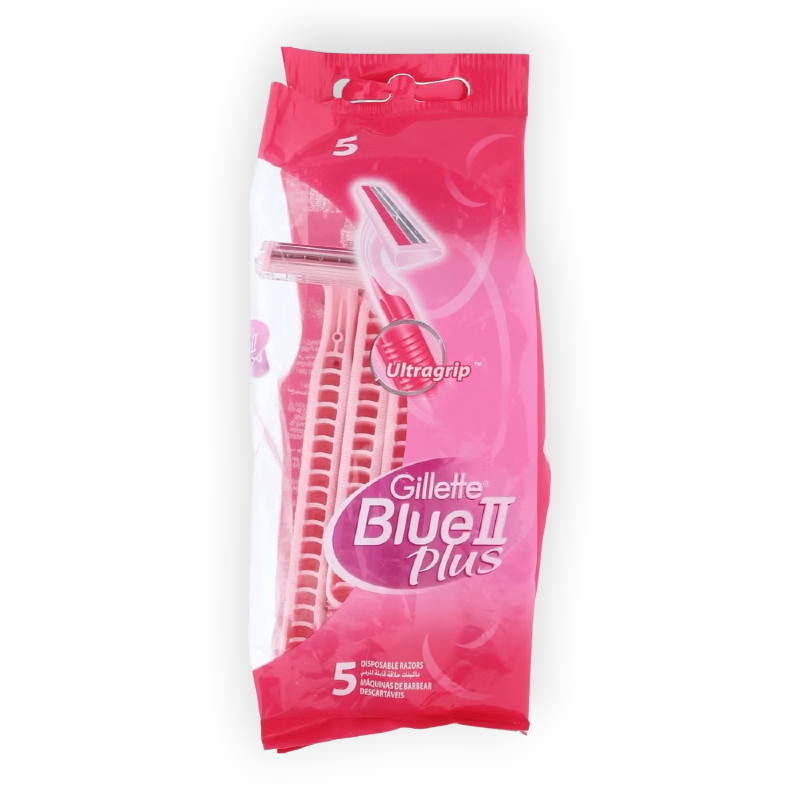 GTT BLUE 2 PLUS PINK FOR WOMEN 5PCS (6462) ماكينه