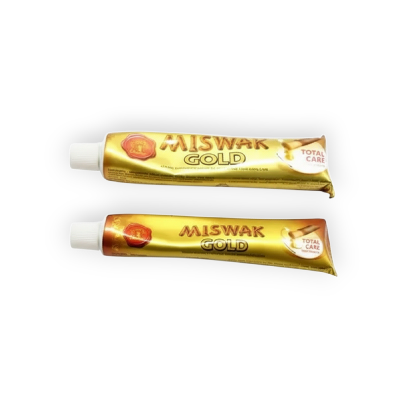 MISWAK GOLD 50GM + 10GM مجانا