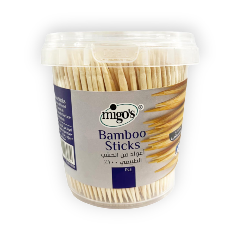 MIGOS WOODEN STICKS 600 PCS  خله خشب