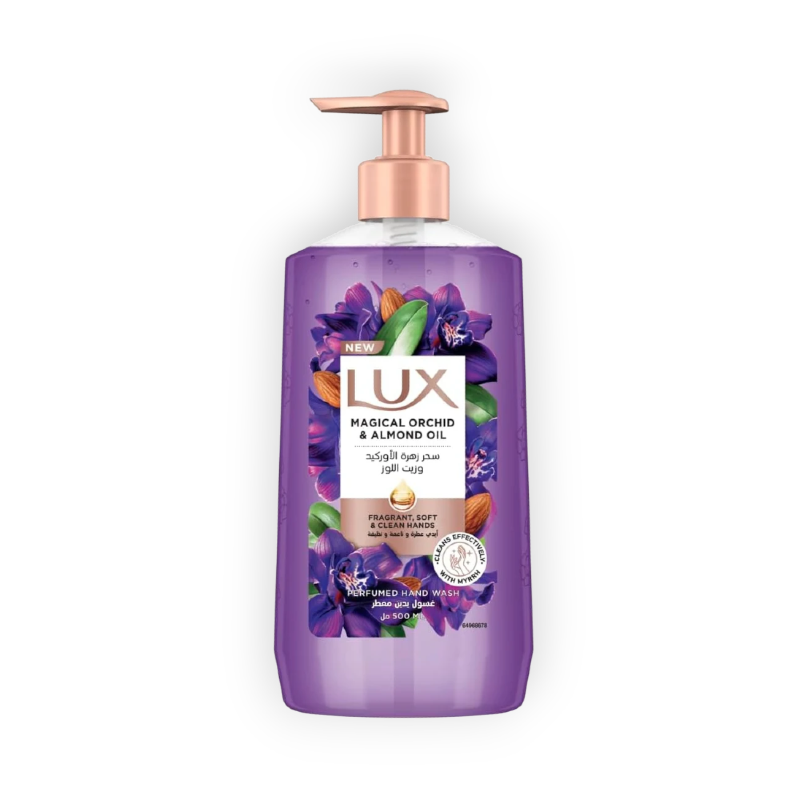 LUX HAND WASH (MAGICALORCHID) 500ML