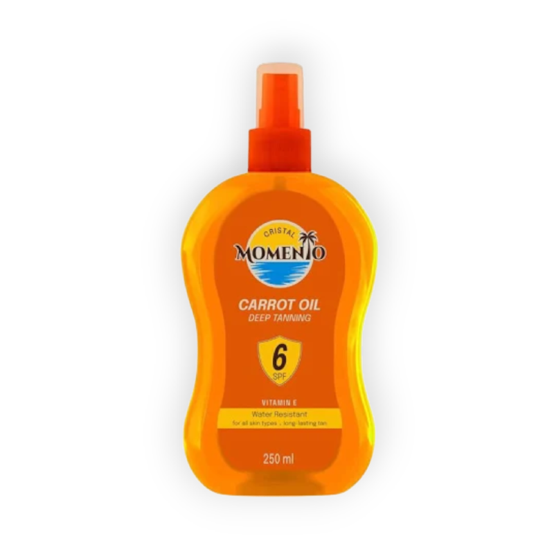 MOMENTO CARROT OIL DEEP TANNING 6 SPF 250ML
