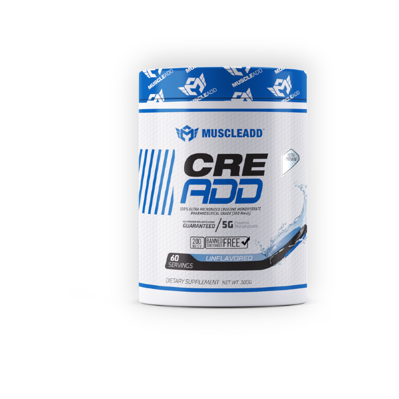 MUSCLE ADD CRE ADD 60SERV 300G UNFLAVORED