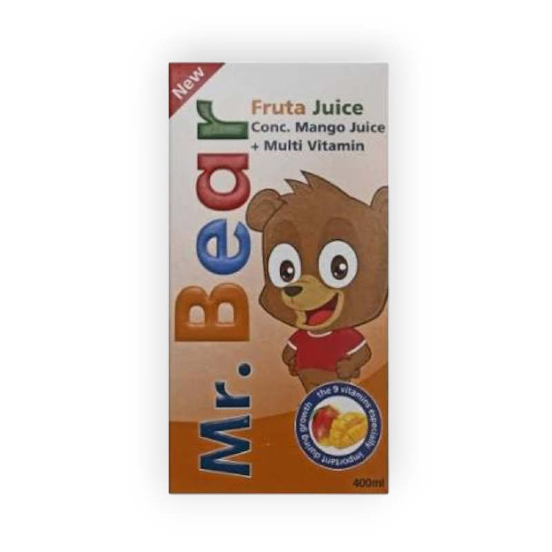MR.BEAR FRUTA JUICE  SYRUP 400 ML