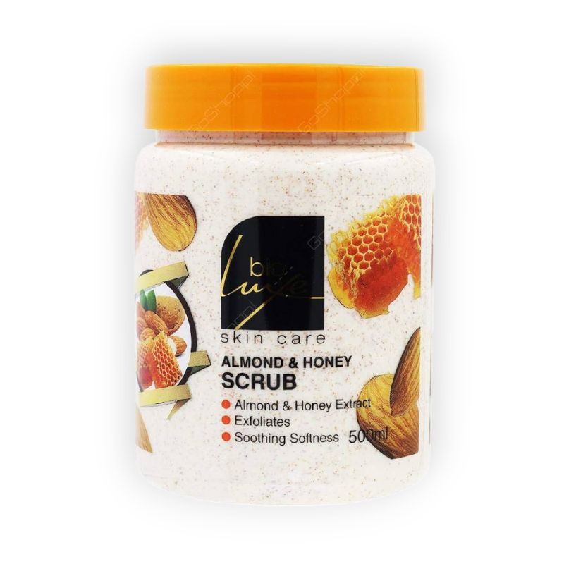 BIOLUX SKIN CARE ALMOND&HONEY SCRUB 500ML