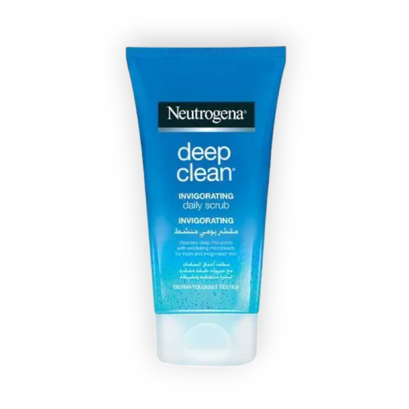 NEUTROGENA DEEP CLEAN INVIGORAT SCRUB 150ML NEW