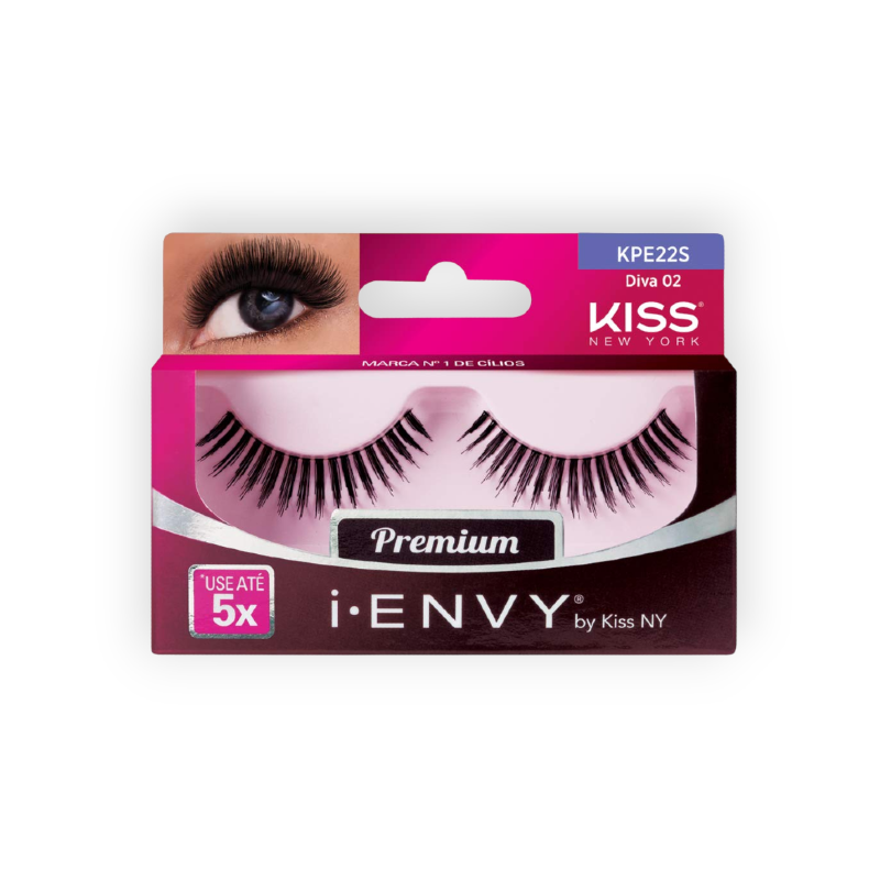 KISS LASHES DIVA (02) KPE 22