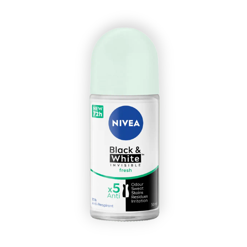 NIVEA DEOD ROLL ON (INVISIBLE) F M 50ML OF