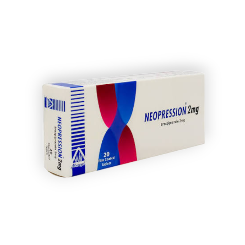 NEOPRESSION  2 MG  20 TAB  سعر جديد