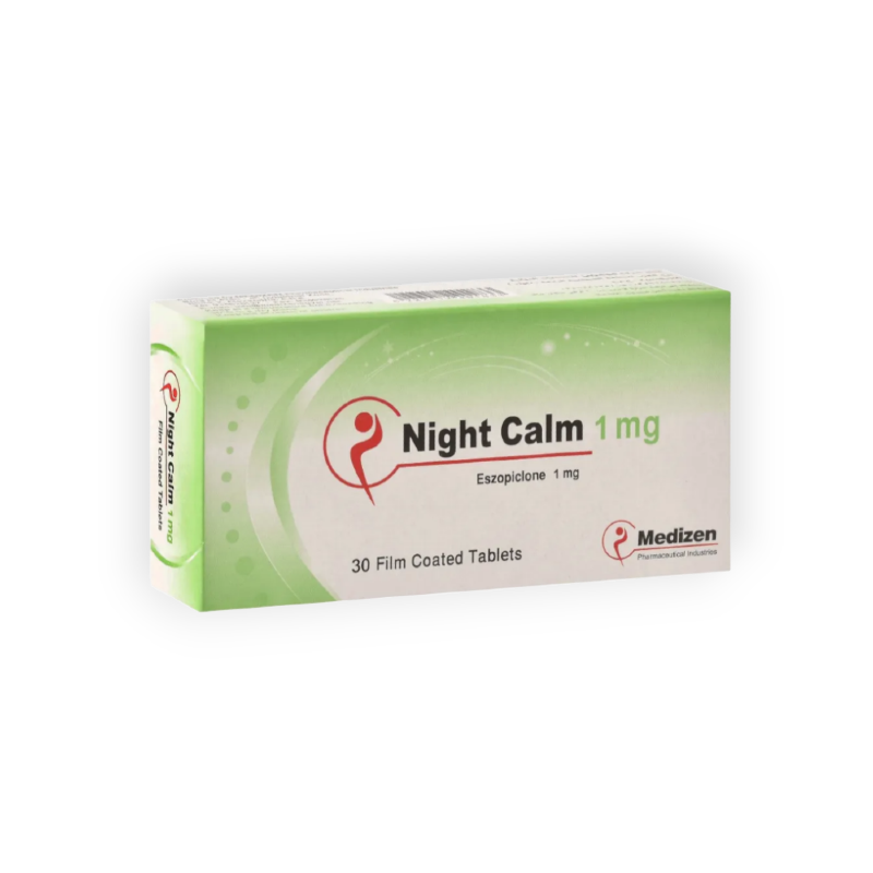 NIGHT CALM 1MG   30 TAB (سعر جديد)