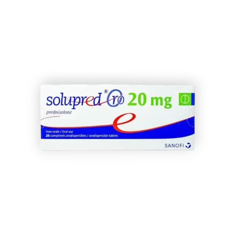 SOLUPRED 20 MG 20 TABLET