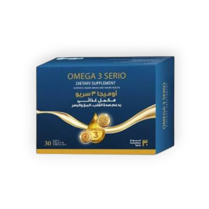 OMEGA  - 3 - SERIO  30 CAPS