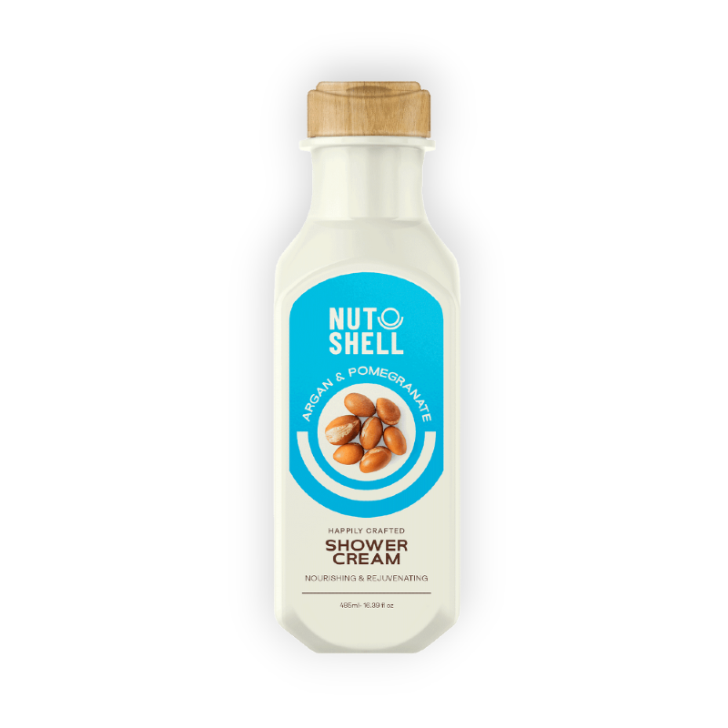 NUT SHELL SHOWER CREAM (ARGAN) 485ML