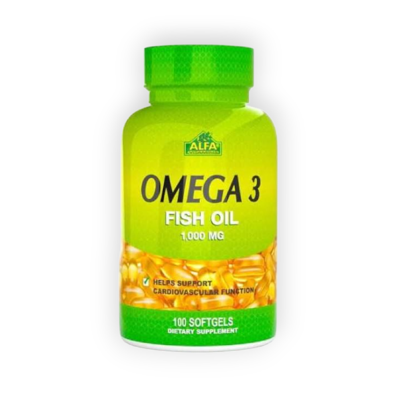 OMEGA 3- 1000 IU 100CAP ALFA