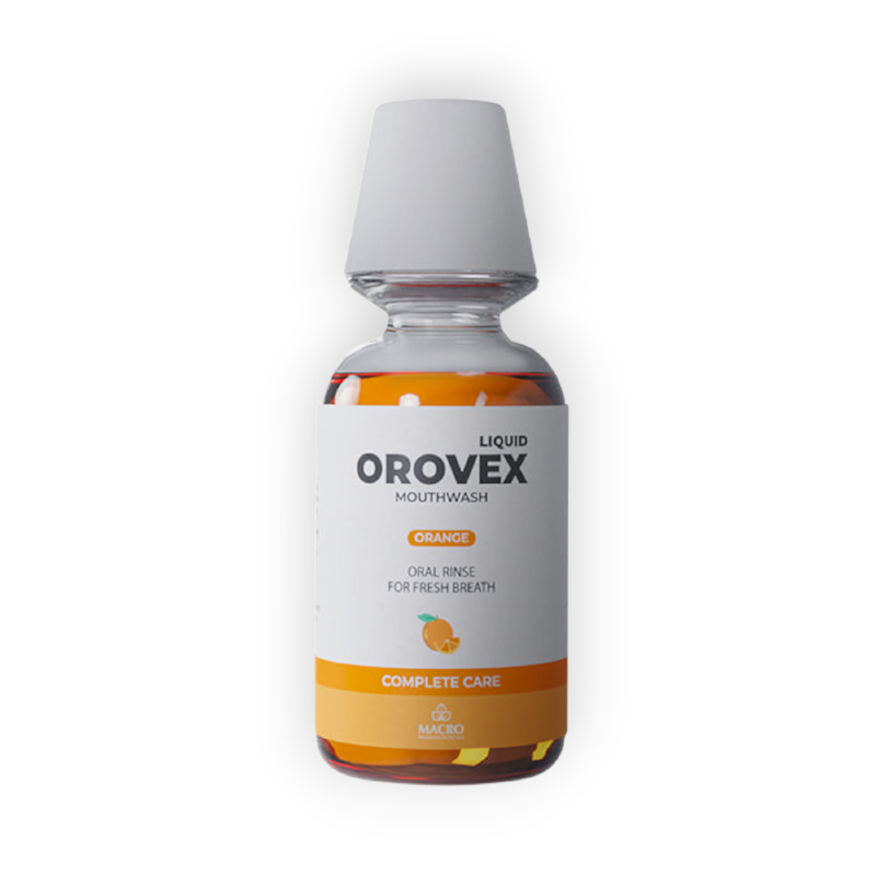 OROVEX  MOUTH WASH 120 ML برتقال