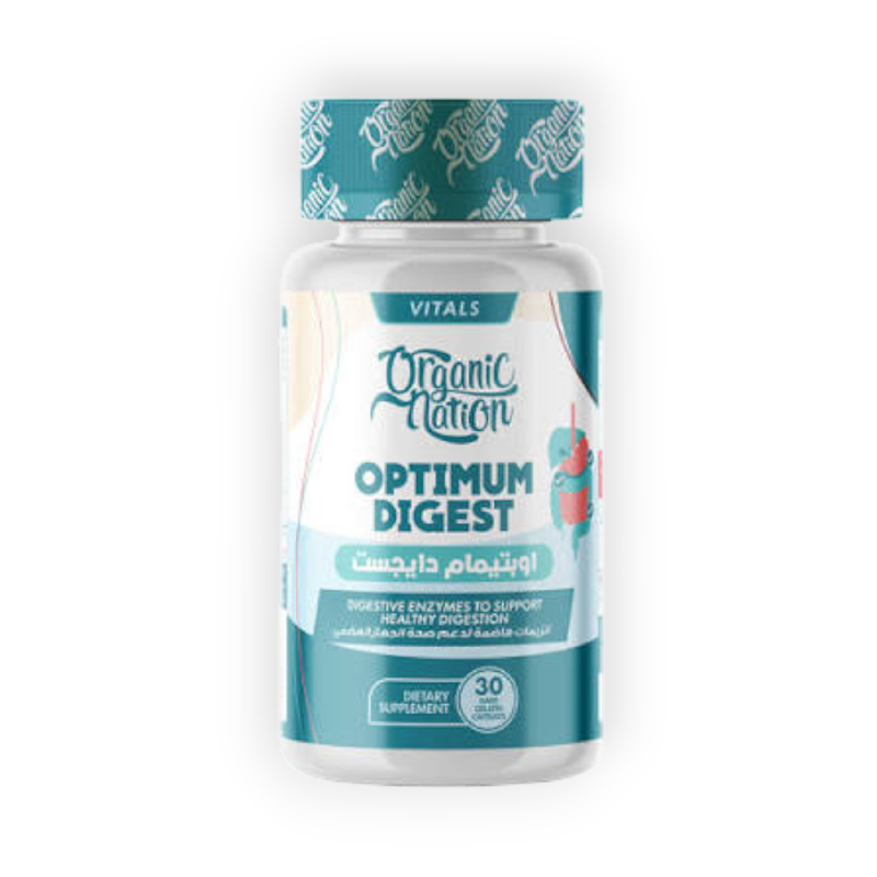ORGANIC NATION OPTIMUM DIGEST 30 CAP