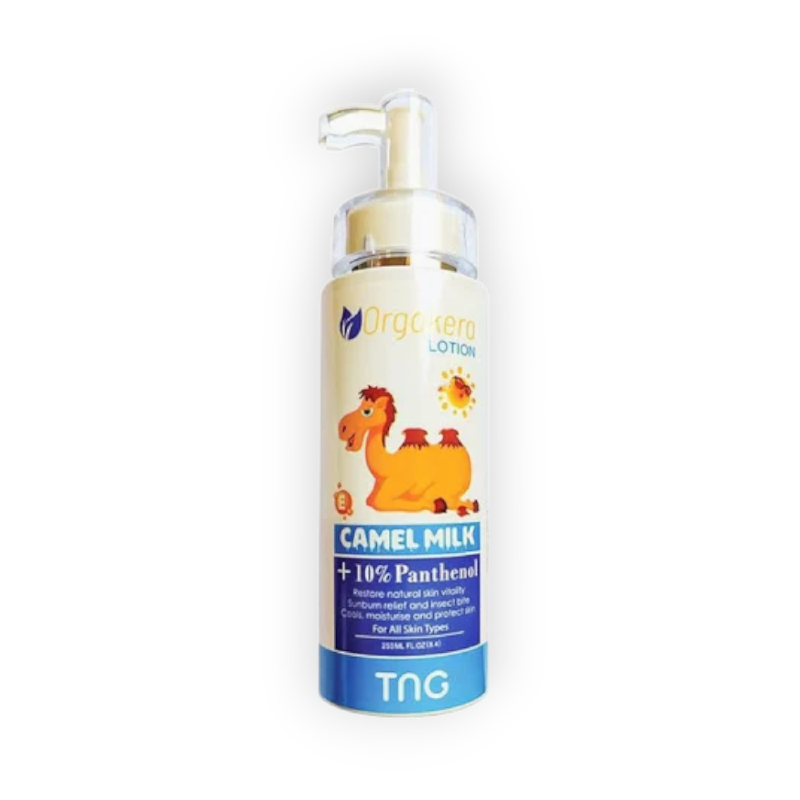 ORGAKERA LOTION CAMEL MILK WITH PANTHENOL 250ML