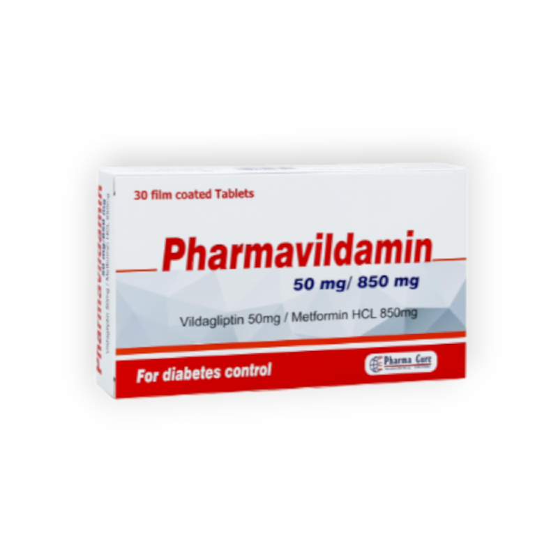 PHARMAVILDAMIN 50/1000 MG 30TAB