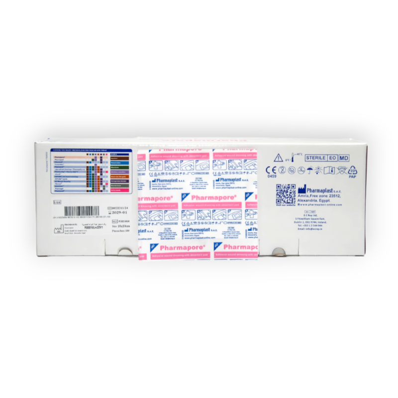 PHARMAPORE STERIL 10 CM X 10 CM