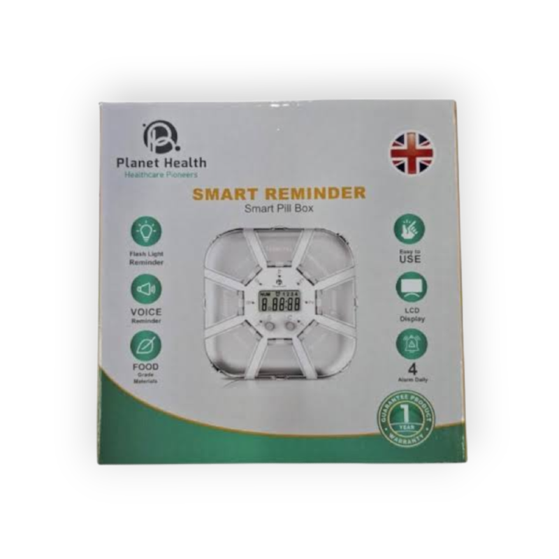 PLANET HEALTH SMART REMINDER حافظة ادوية