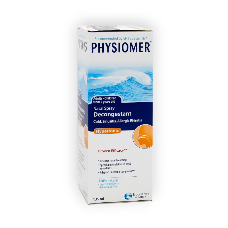 PHYSIOMER HYPERTONIC NASAL SPRAY135 ML