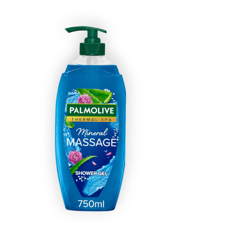 PALMOLIVE SHOWER GEL (MINERAL MASSAG) 750ML