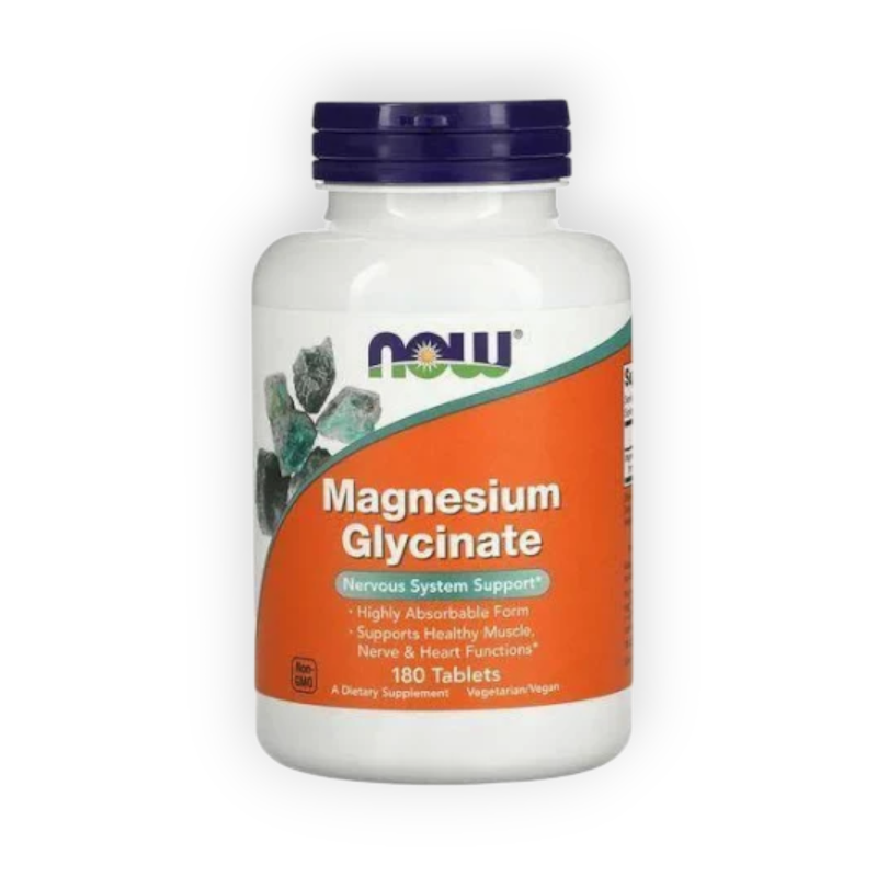 MAGNESIUM GLYCINATE 180 TAB (NOW)