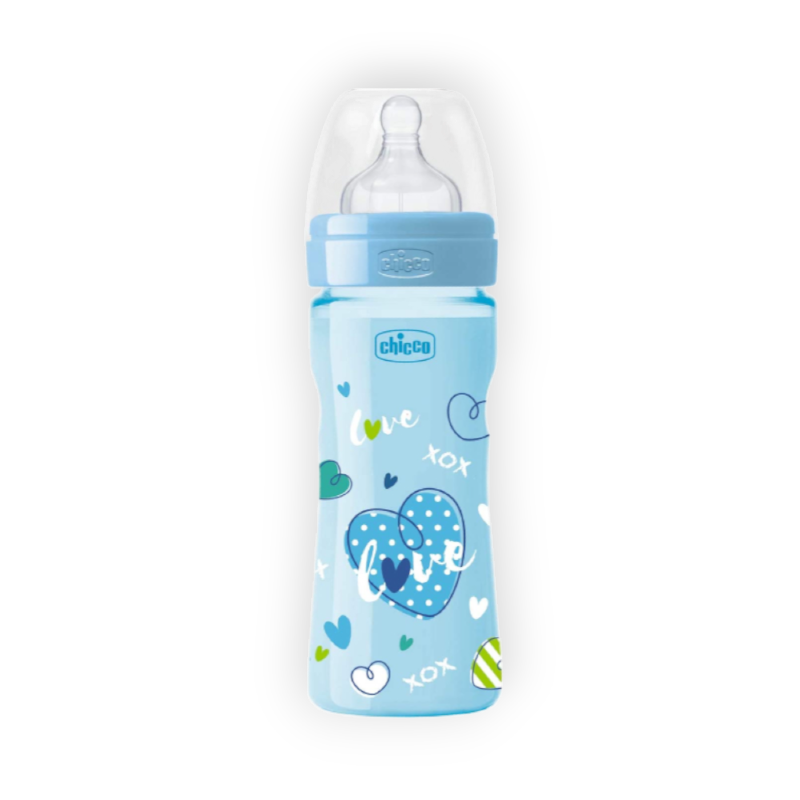 CHICCO BIB.(WELL BEING) 250ML (+2MONTH) "1381