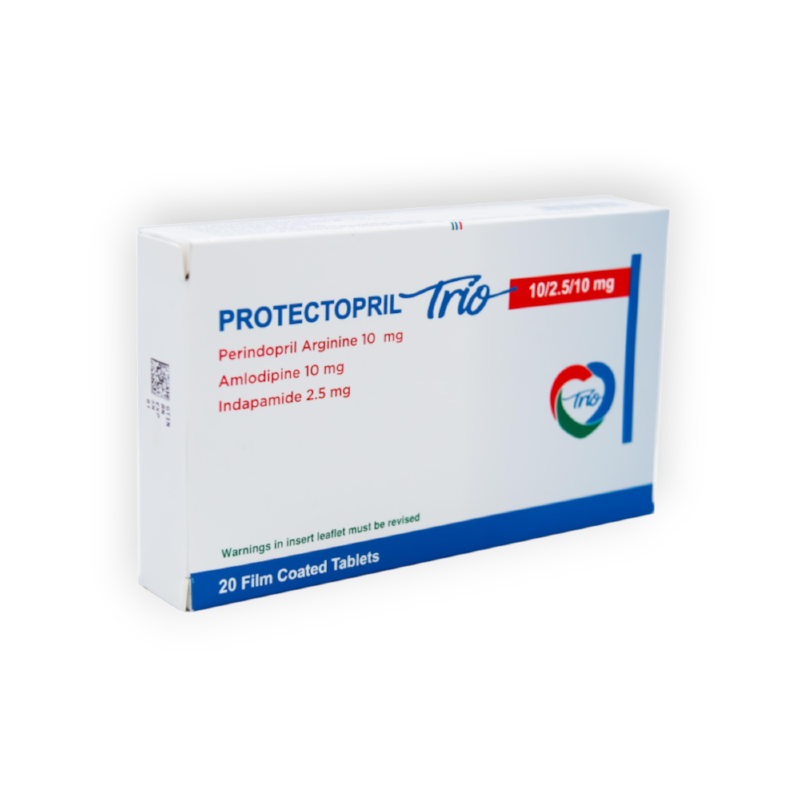 PROTECTOPRIL TRIO 10/2.5/10 MG 20TAB